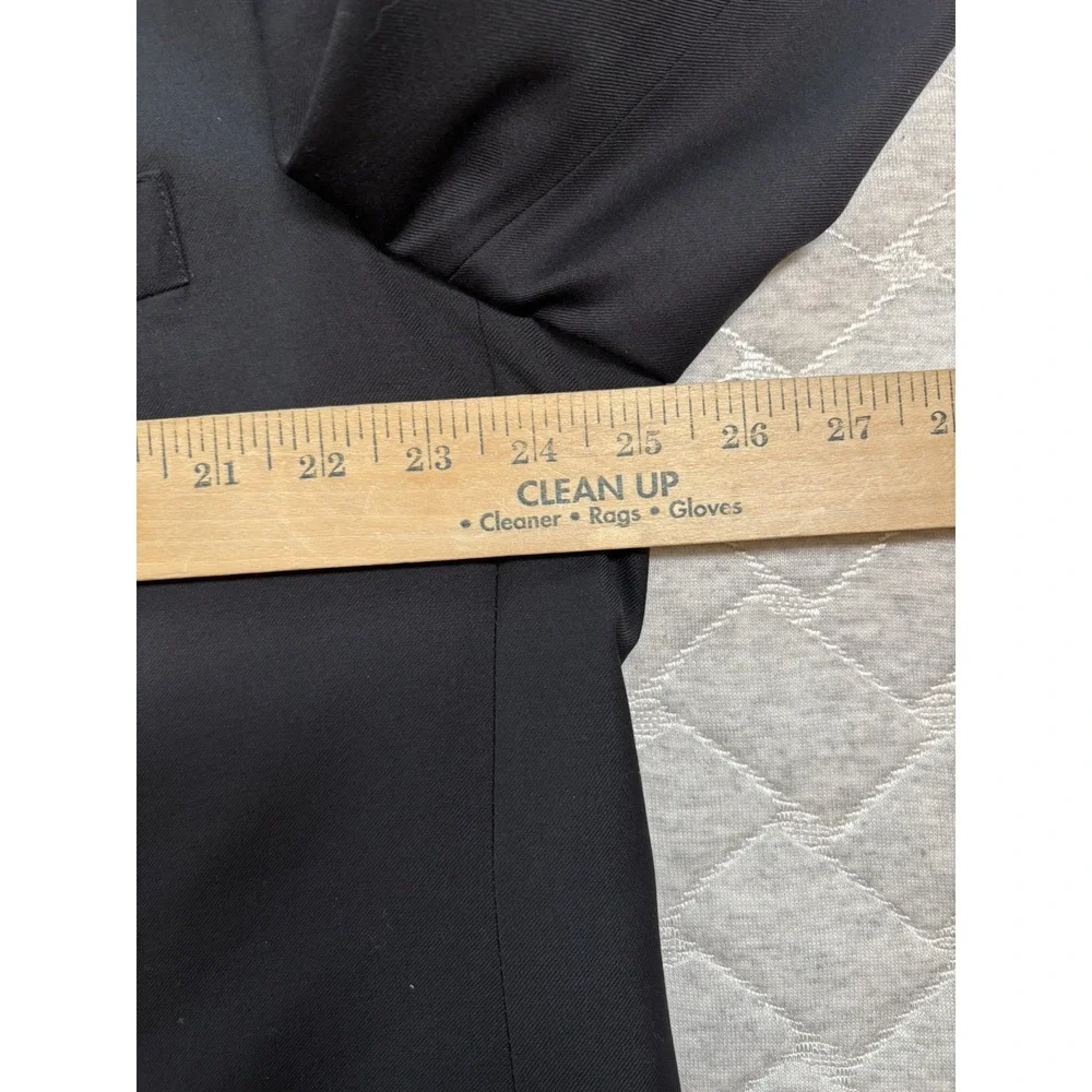 Brooks Brothers Blazer Mens 48 R Black Loro‎ Piana Super 120s Wool Suit Jacket
